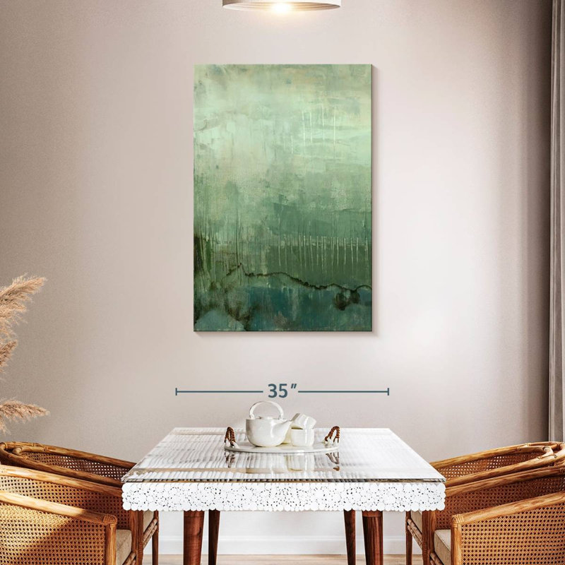 Avery Emerald Sky I, 45" H x 30" W