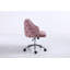 Chaise de travail en velours Julie-71006161
