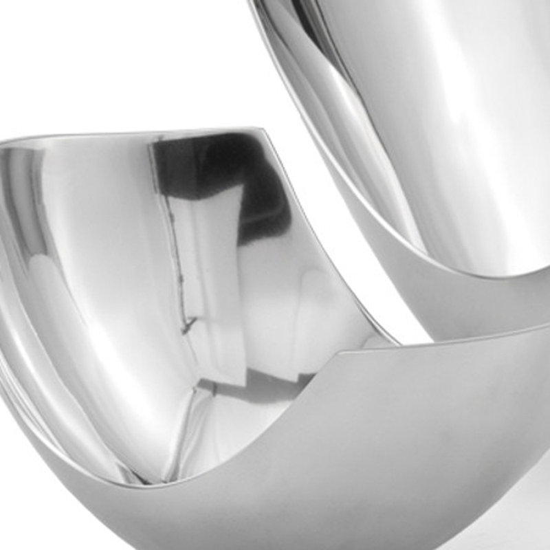 Ensemble de deux bols centraux en aluminium