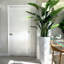White Faux Marble Floor Vase Planter