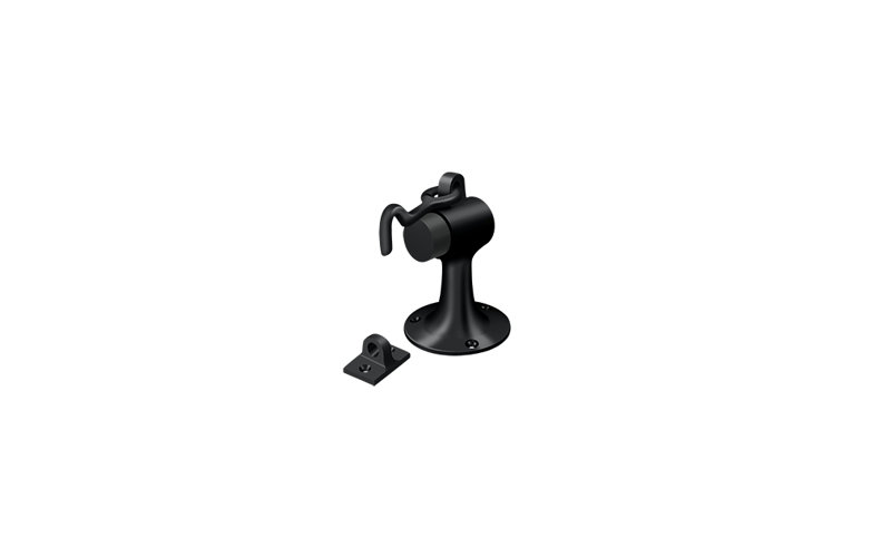Door Stop, Painted Black