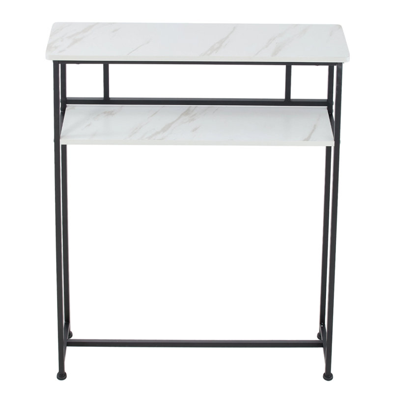 80cm Console Table, White