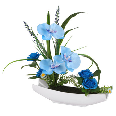  Arrangement floral orchidée en pot