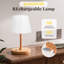 Lampe de douche rechargeable sans fil 9,1 po avec commande tactile à intensité variable