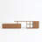Extendable Walnut TV Stand with Storage(88"-115")