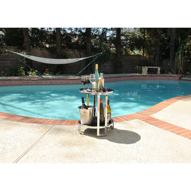 Glass Tray Top End Table