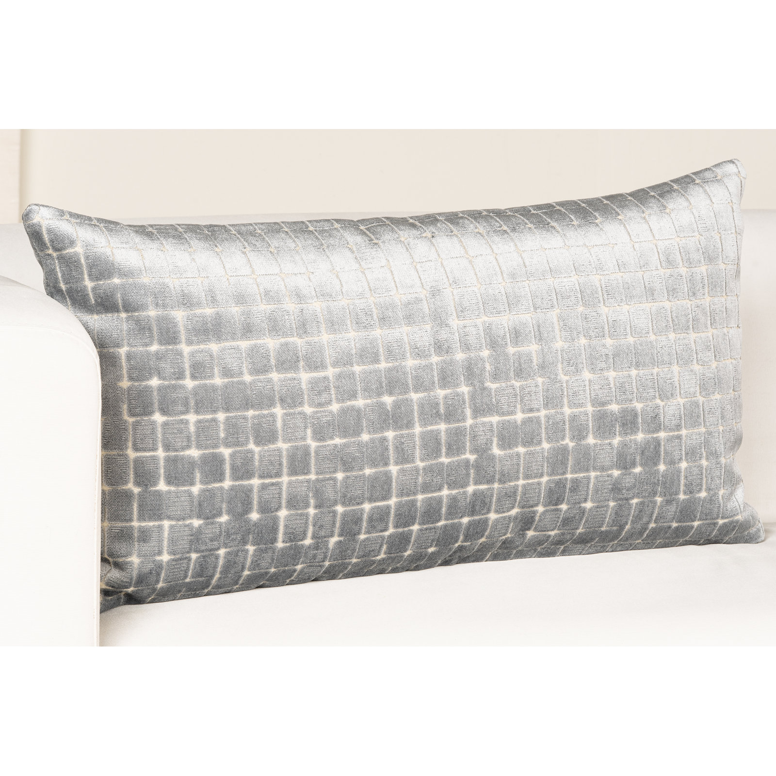 Salvador Throw Pillow, Feather, Sky, 26" x 14"