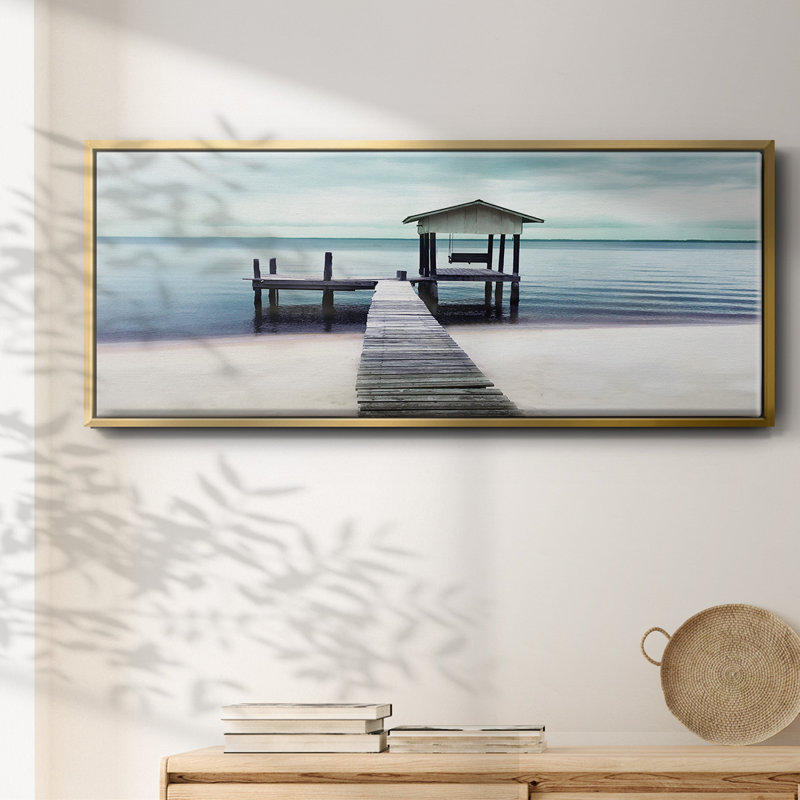 Peaceful Place - toile encadrée, H 20 po x l 50 po