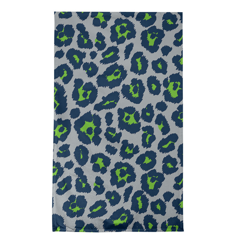 Serviette de thé Seattle, Gris, polyester