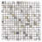 Marmor 12 x 12 Matte White Calacatta Marble Square Mosaic Tile (5 Sq Ft/Case) - 5 Pack
