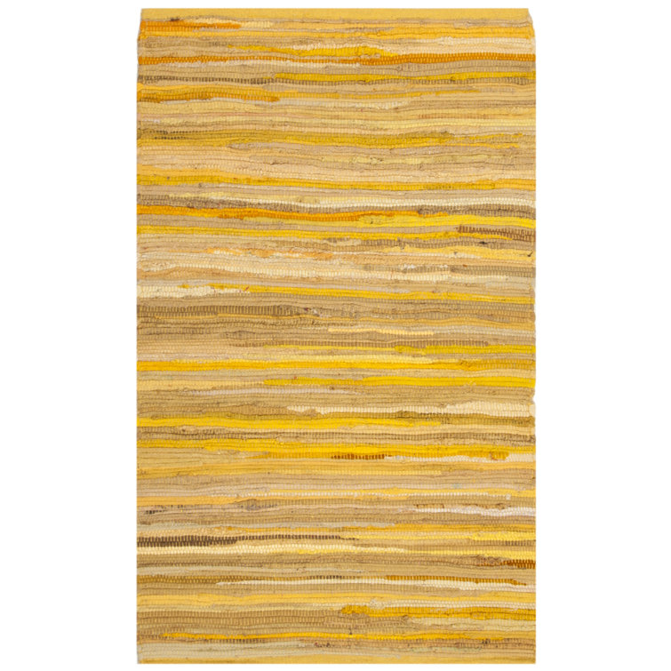 Caldina Hand Woven Cotton Striped Rug