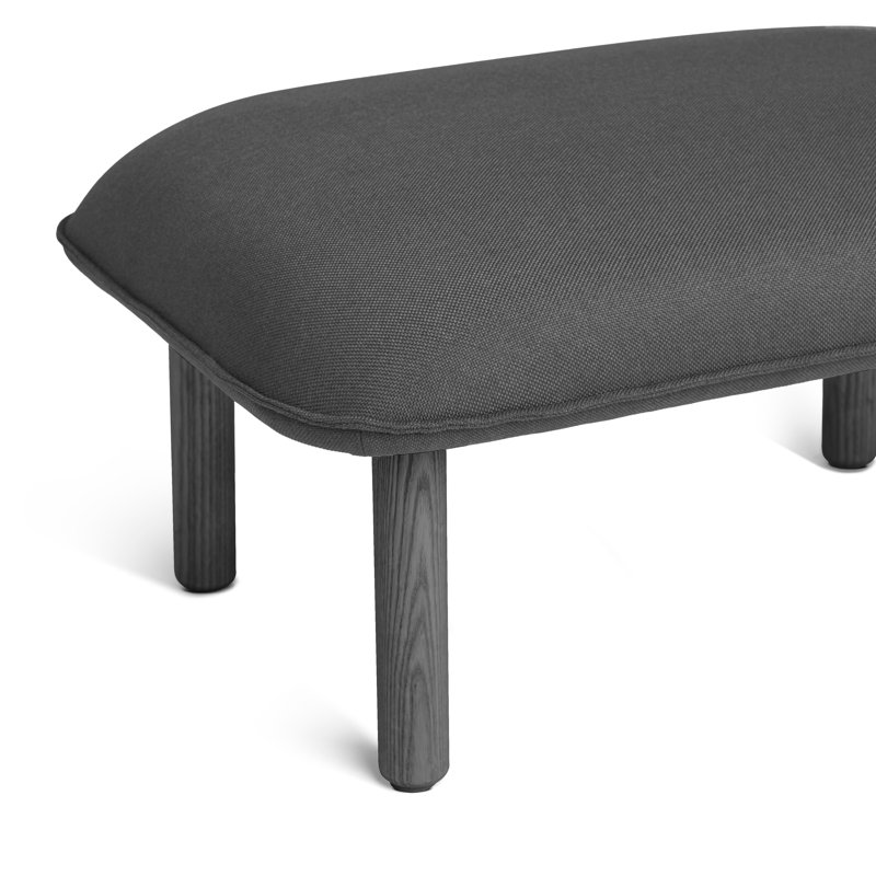 Repose-pieds Brick Qt, Gris foncé, Gris foncé