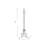 Plastic Freestanding 8 - Hook Coat Rack