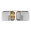 Myrrin 60'' W Double Bathroom Vanity Base-382604775