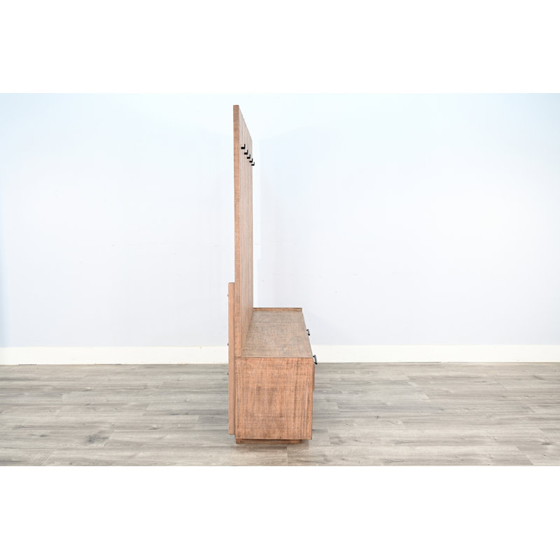  Eliza Hall Tree With Bench, Beige