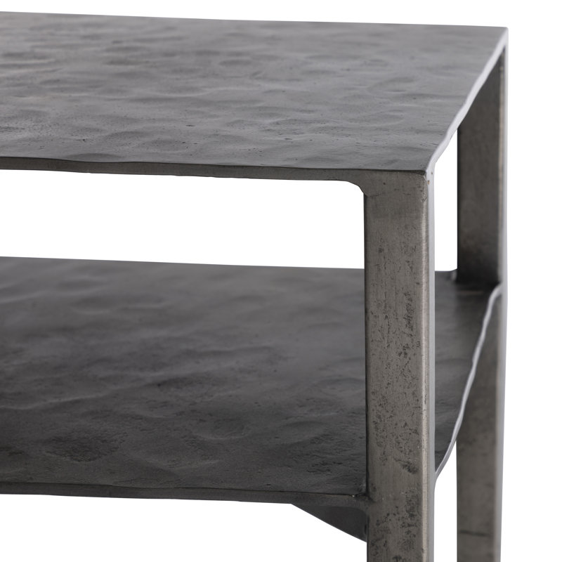 Nightingale Iron End Table with Storage