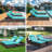  Outdoor Rattan Chaise Lounge Set of 4 with Reclining Backrest, Sidetable, Cushions & Head Pillows-926952111-915801219