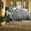 Ensembles de literie en jacquard bleu sarcelle de qualité supérieure, motif cachemire en coton pour la maison
