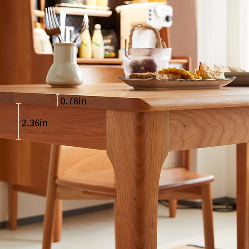Ensemble de tables de salle à manger Vintage Elegance, H 29,52 po x L 70,86 po x l 31,49 po