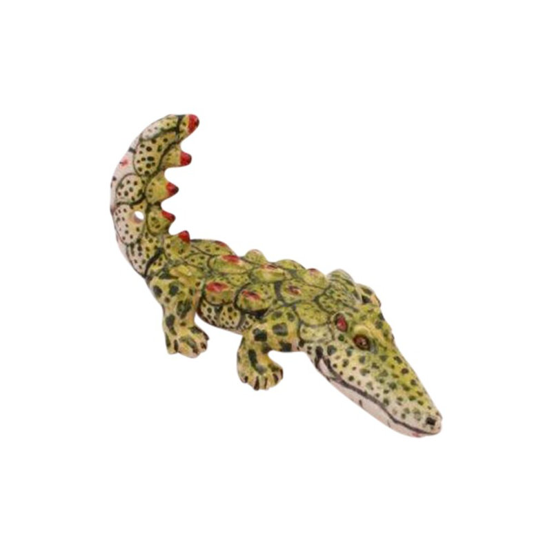 Ornement suspendu en forme de crocodile