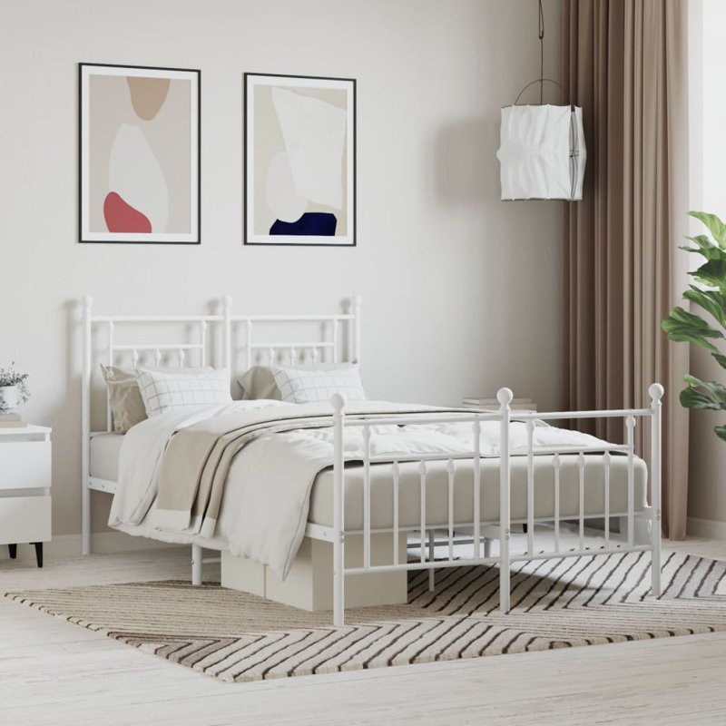 Metal Bed, Double (4'6)