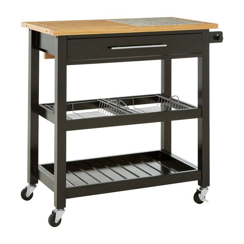 Elsworth Granite Top Kitchen Cart