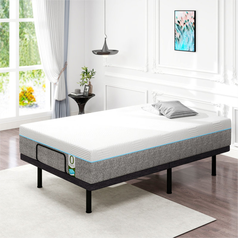 Lit réglable Alwyn Home, Complet/Double
