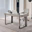 Bureau rectangulaire moderne et minimaliste-107733269