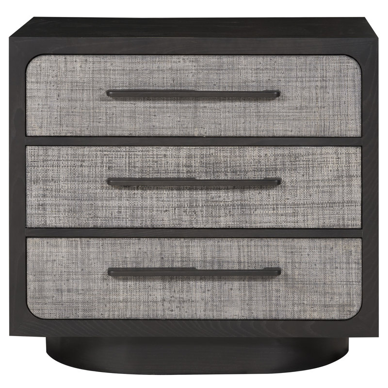 Table de chevet Reveal, Gris colombe