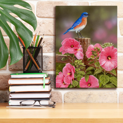 «Bird with Hibiscus» par William Vanderdasson