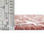 Tapis intérieur / extérieur rouge rouille en polypropylène tissé à la machine Archange-634904796