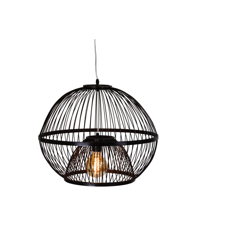 1 - Light Bamboo Sphere Pendant