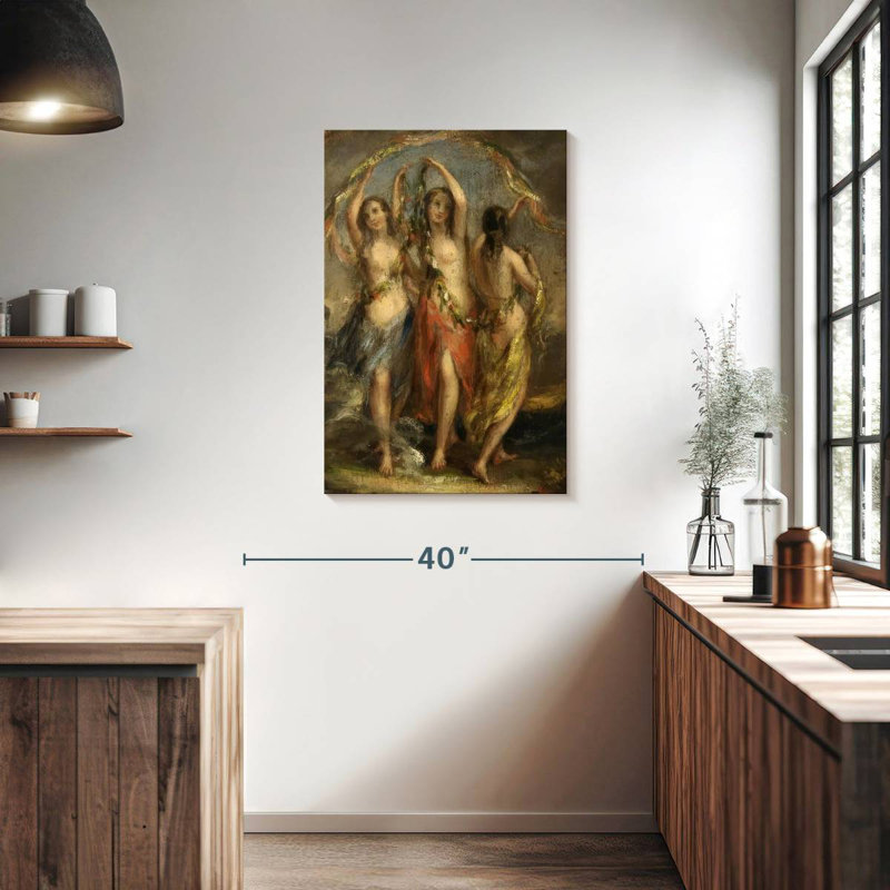 Leisha The Three Graces 1630-35, 36" H x 24" W