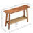 46'' Console Table Sofa Table With Wood Frame And Legs-698996752