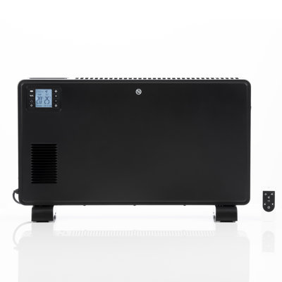 Daewoo Convector Radiator 2300W Electric Space Heater LCD Display & Remote Black, Turbo