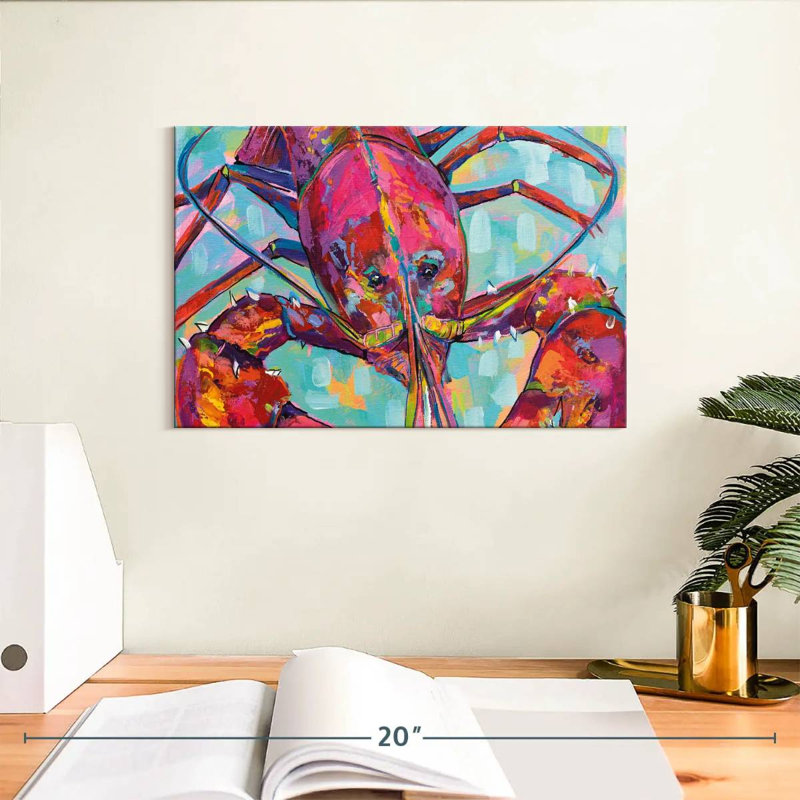 Brampt Lilly Lobster III, 8" H x 12" W