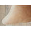 Tapis en cuir brun