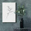 " FLORAL SKETCH III "-943363697-943363702