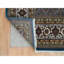 Tapis bleu en laine noué à la main de 8 000 pi x 8 pi 8 000 pi 4 po 88C7E206A8F94B7FA3403ED3985EDD6D