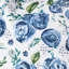 Fauteuil à billes rond 3 pi Spring, imprimé rose bleue