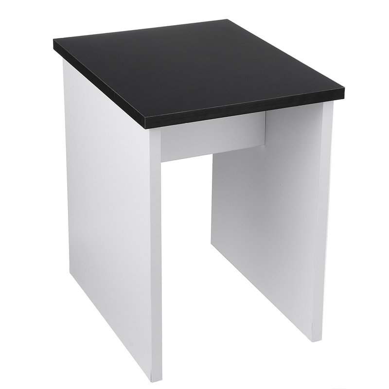 Manufactured Wood Accent Stool, Black