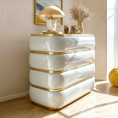 Commode laquée luxueuse de style américain
