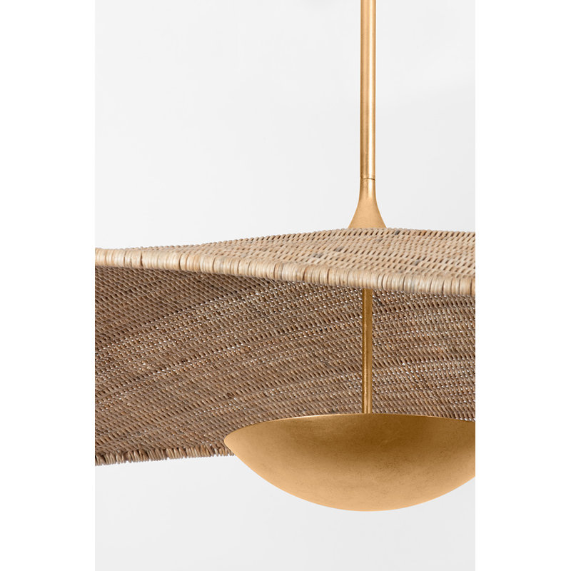 SHILOH PENDANT, 16" H x 52" W x 52" D