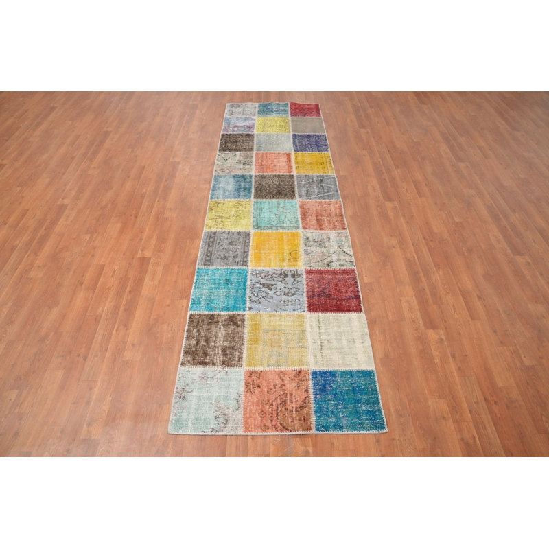 Tapis patiné moderne patiné 3 x 10