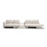 *Overlap Right Bumper Sectional Ecru