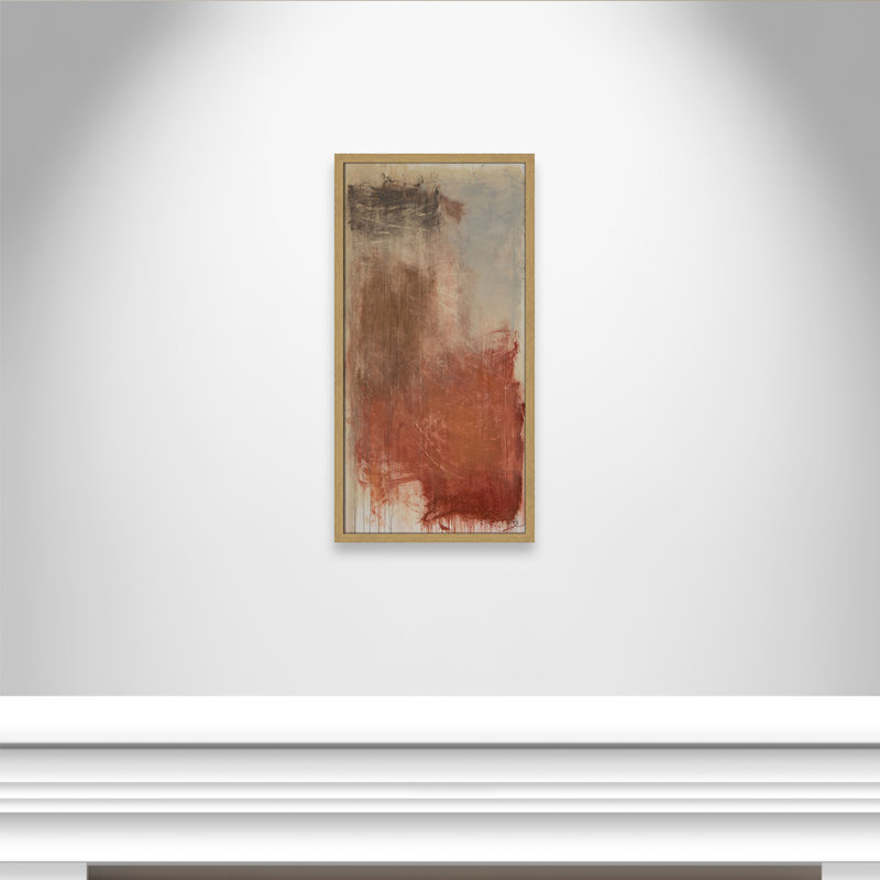 «Autumn Over The Rivera» par Casa Fine Arts, H 31 po x l 16 po x P 0,75 po, Reproduction encadrée sans passe-partout, Naturel