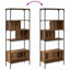 188.5cm H x 76cm W Metal Bookcase-1526256036