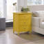Table de chevet moderne jaune-2131908213