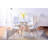 Eiffel Glass Round Dining Table-901749484