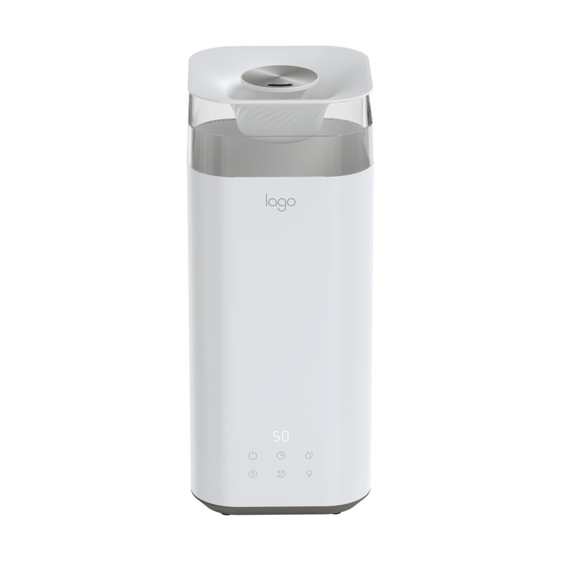 Lago 1.32 Gallons Warm Mist Ultrasonic Tabletop Humidifier for 222 Cubic Feet
